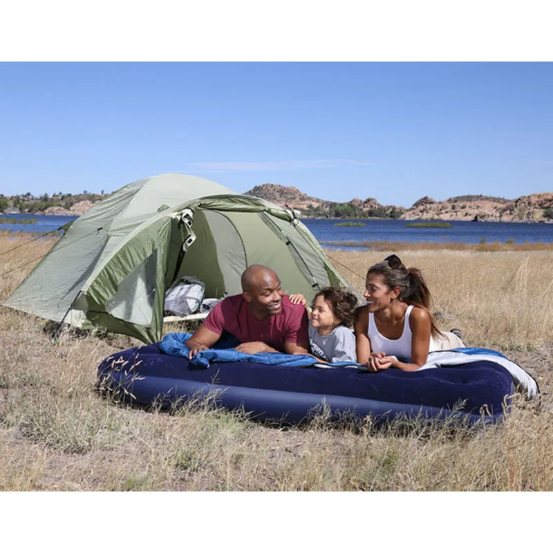 67002 137*190*25CM Air Mattress Air Bed Camping Mat Picnic Mat Sleeping Pad Colchoneta Inflatable Bed With Electric Pump
