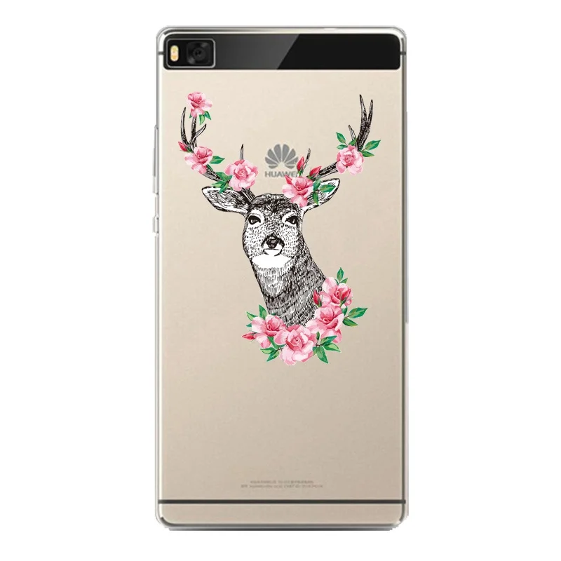 Panda Soft Clear TPU Phone Case For huawei P10plus P8 P9lite honor 3c 4c 6a 7 8 9 5c Coque Elephant Silicone Cover Free Shipping | Мобильные