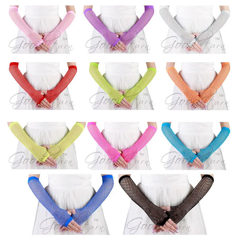 Сексуальные женские грубые ажурные перчатки унисекс привлекательные длинные