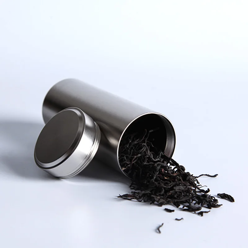 1 шт. портативный чайный бак дорожный мини для хранения металлический