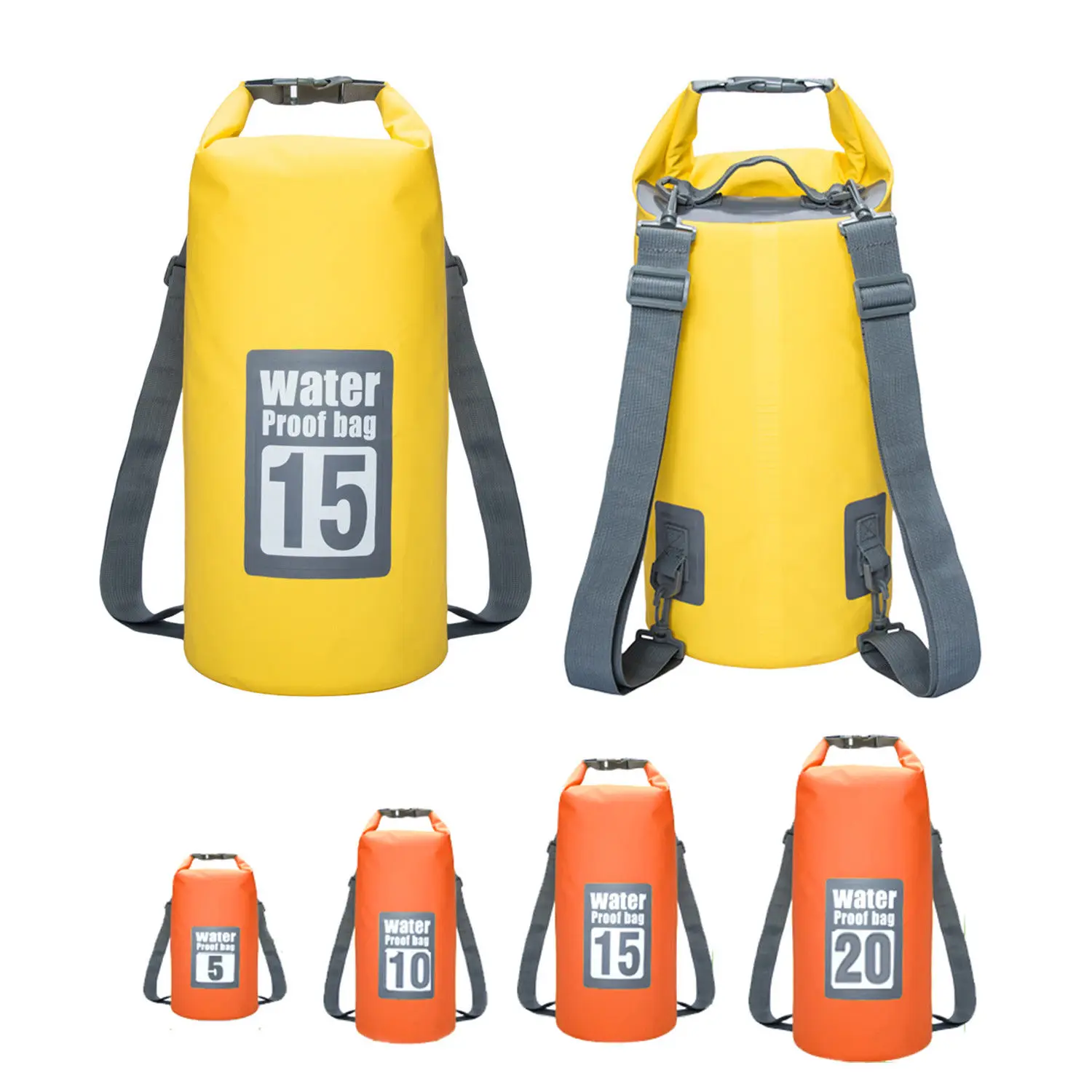 Уличная сумка для трекинга на реке водонепроницаемый рюкзак с двумя лямками