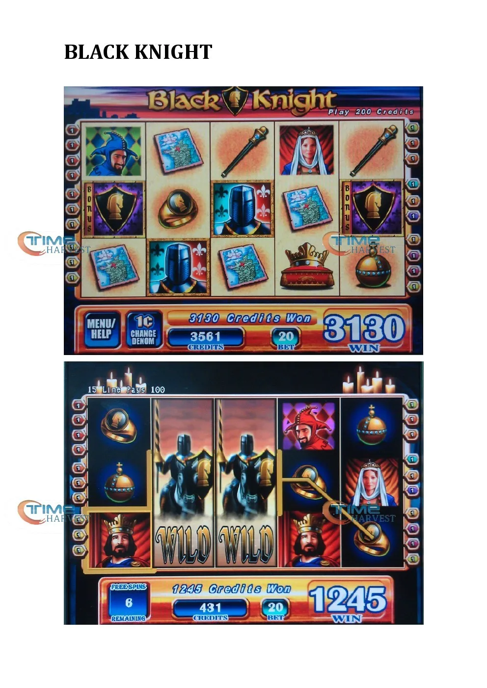Black Knight-tablero de juego de Casino NXT WMS, soporte para pantalla táctil y aceptador de facturas, máquina operadora de monedas