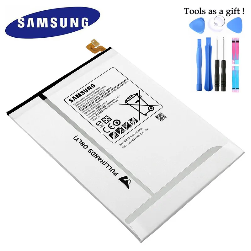 SAMSUNG Оригинальный планшет EB-BT710ABA EB-BT710ABE аккумулятор 4000 мАч для Samsung Galaxy Tab S2 8 0 SM-T710
