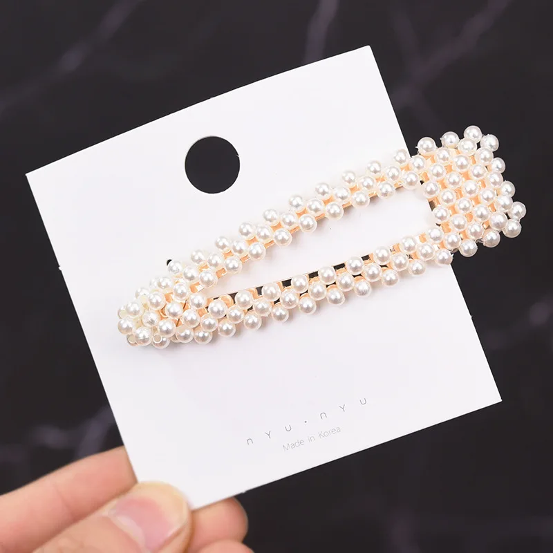 fashion Korean style Women Girls zinc alloy Metal metal wire-drawin Clip Combination Barrette Hairpin Hairs Styling Accessories | Украшения