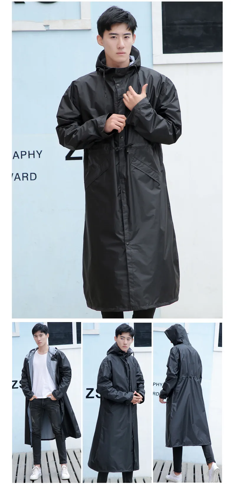 Длинные дождевики wo для мужчин пончо водонепроницаемый, на открытом воздухе дождь пончо пальто куртки женщин Chubasqueros Impermeables Mujer большой размер