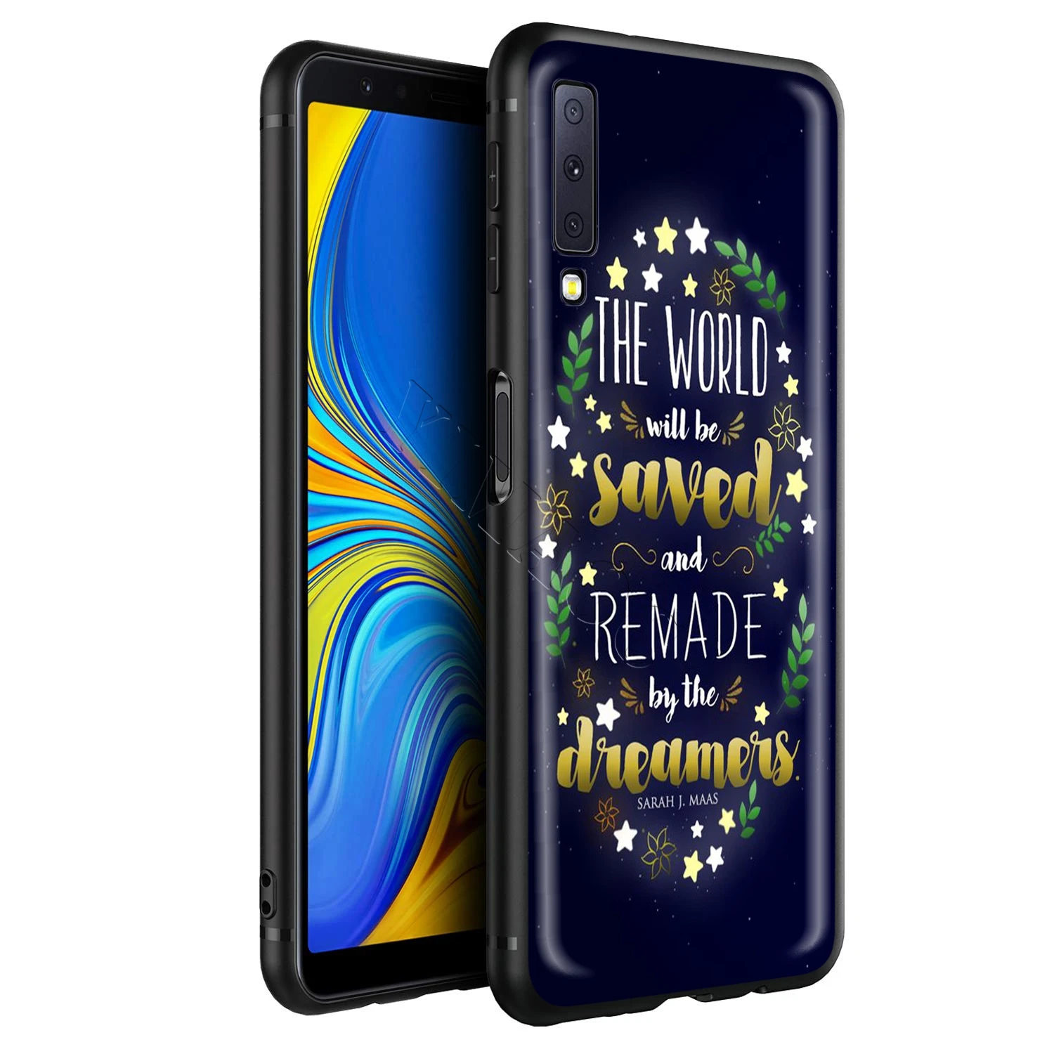 Стеклянный чехол YIMAOC для Samsung Galaxy A7 A8 A9 S10 J6 Plus A10 A20 A30 A40 A50 A60 A70 M10 M20 M30 M40|Бамперы| |