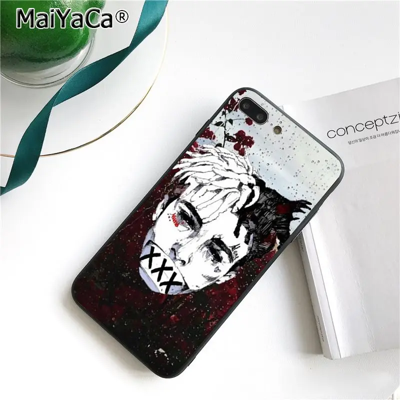 Хип-Хоп Исполнитель XXX TentaCion чехол для iphone 11 12 Pro 11Pro Max 8 7 6 6S Plus X XS Макс 5 5S SE XR |