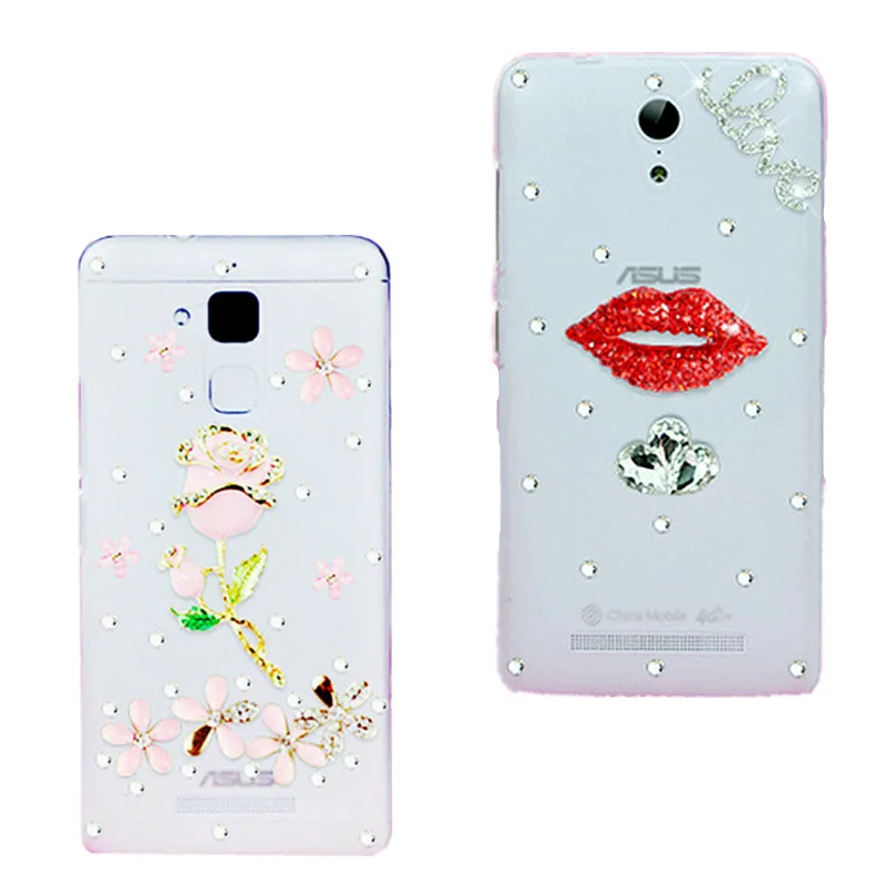 Роскошный чехол со стразами для Asus Zenfone ZB555KL ZS620KL ZC520KL ZE554KL ZC554KL ZB602KL ZB633KL ZB631KL