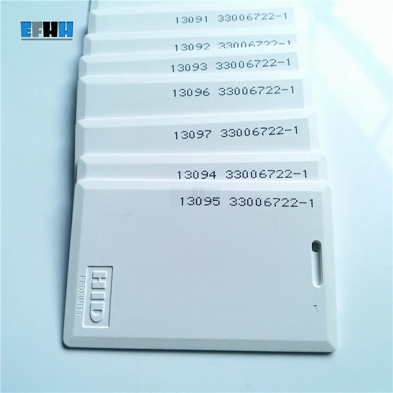 5 шт./лот 125 кГц H ID PROX II карта раскладушки перезаписываемая rfid с датчиком