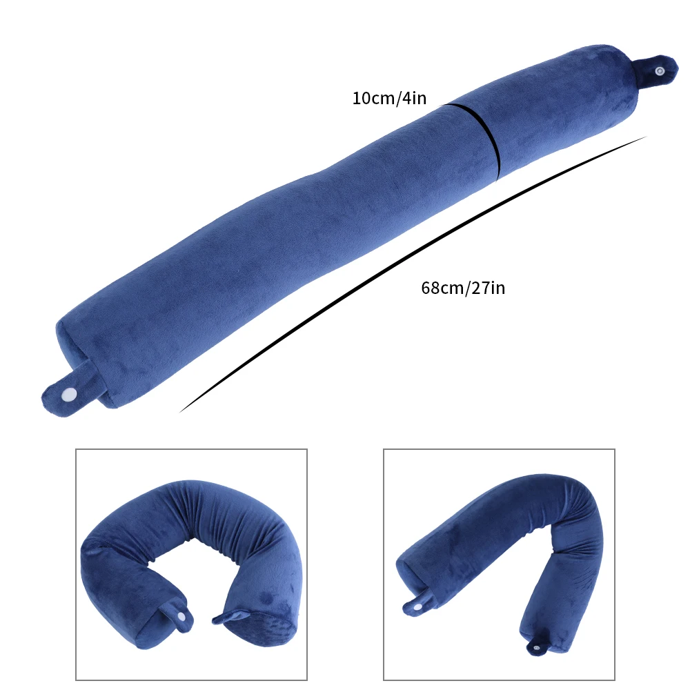 Twist Memory Foam подушка для шеи подбородок поясничная поддержка ног Регулируемая гибкая рулонная подушка подушки для путешествий домашний офис шеи Отдых
