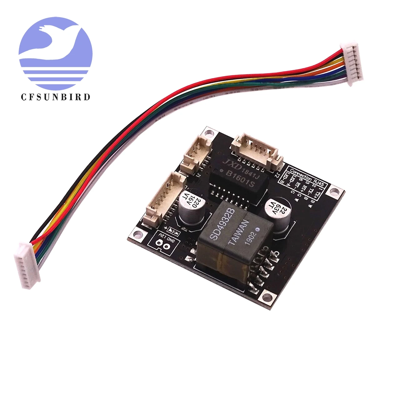 Новая плата модуля PoE для систем видеонаблюдения IP камеры выход Ethernet 12 в 1 А