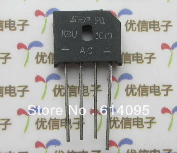 Выпрямитель для мостов KBU1010 SEP 1000 В 10A (#324524) бесплатная доставка|bridge rectifier|rectifier