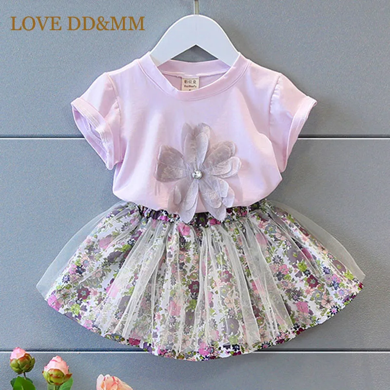 Комплекты для девочек LOVE DD & MM летняя новая детская одежда 2020 комплекты девочек:
