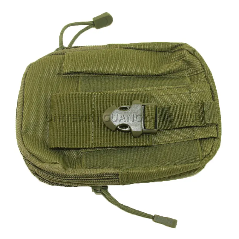 green Высокое качество Molle тактический Чехол Открытый охотничий телефон маг сумка Военная Amry Magainze держатель - Цвет: green