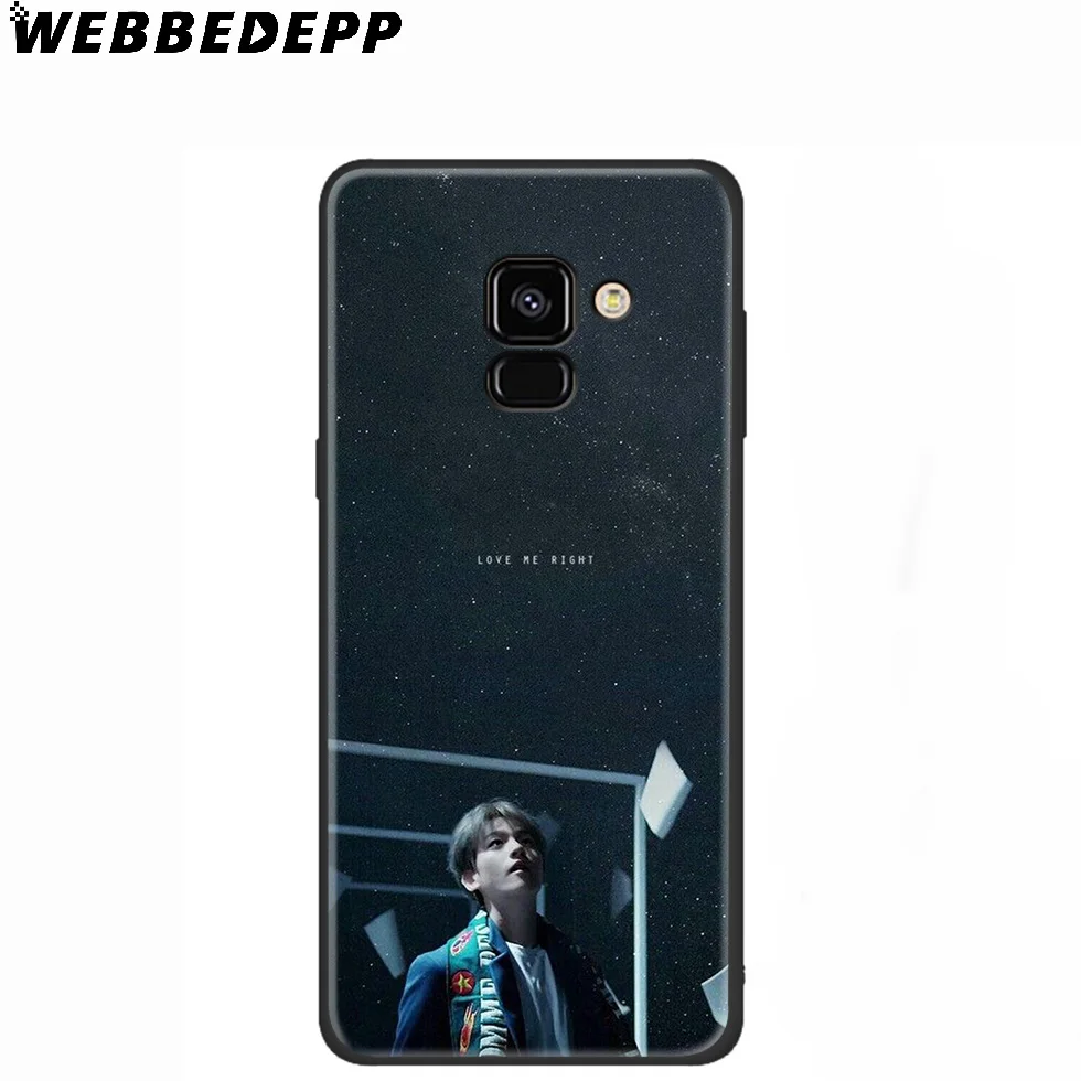 WEBBEDEPP Baekhyun EXO Silicone Case for Samsung Galaxy A3 A5 A6 A7 A8 A9 A10 A20 A30 A40 A50 A70 M10 M20 M30 |
