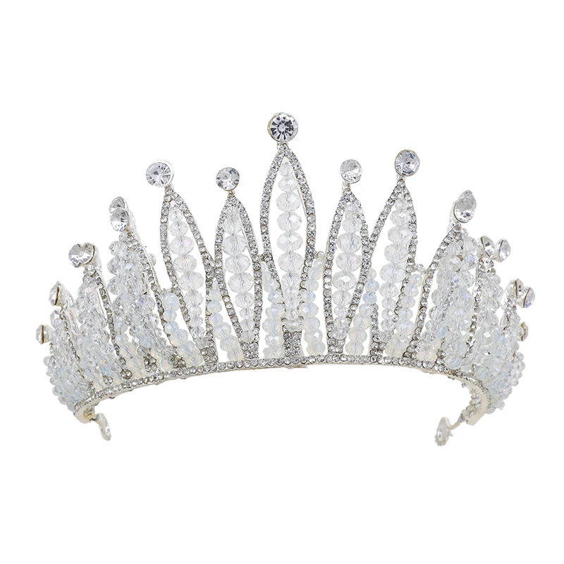 Marca de Alta-grade Grande Tiara Cristal Big Crown Joias Cabelo da Mulher Strass Casamento аксессуары для волос |