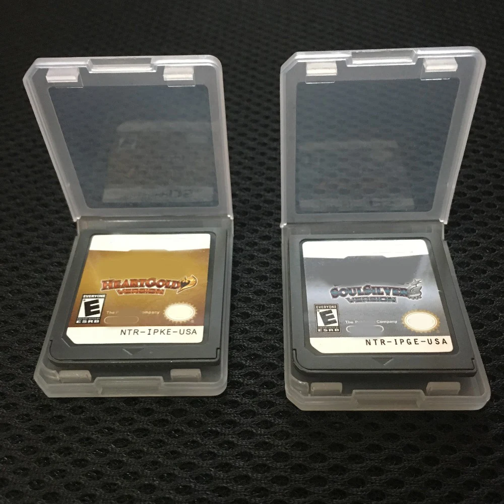 Карточная игра в США картридж для игры подходит N DS ND SI 3DS сердце золото душа