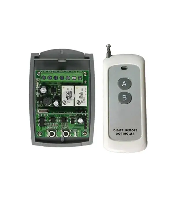 DC 12V 24V 48V 10A relay 2CH RF Wireless Remote Control switch learning code light controllor | Электроника
