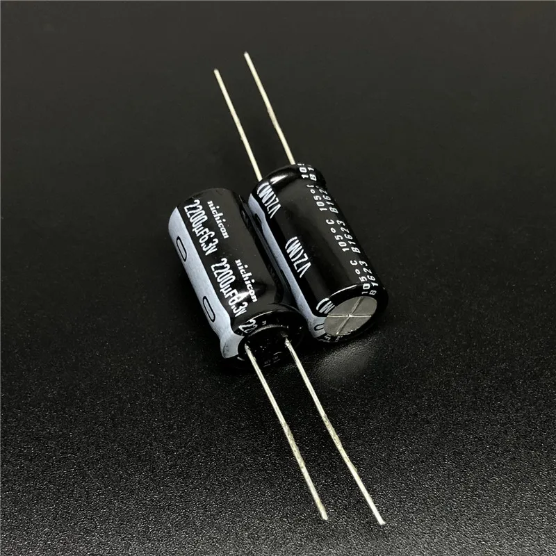 5 шт./50 шт. 2200 мкФ 6 3 В NICHICON VZ серия 10x20 мм 6.3V2200uF широкий диапазон температур