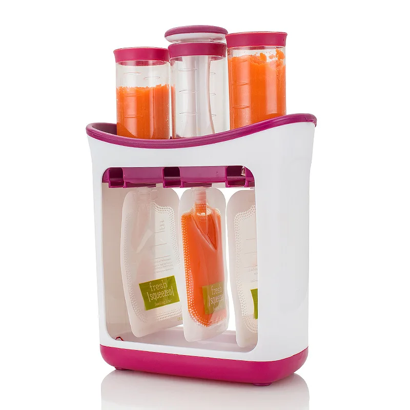

2019 Original Fresh Fruit Juice For Newborn Food Maker Supplement Machine Squeezing Household Kitchen Storage Bag Baby Feeding
