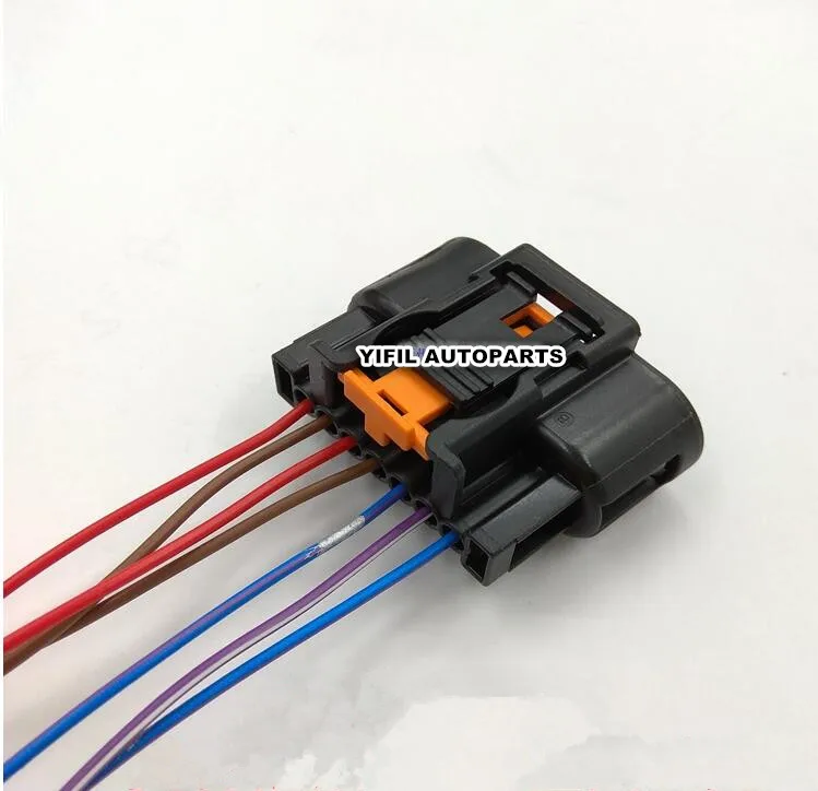 2 шт./лот 7 Pin/Way Высокое напряжение катушка зажигания разъем с косичкой подходит для Opel Astra J Chevrolet Cruze Buick