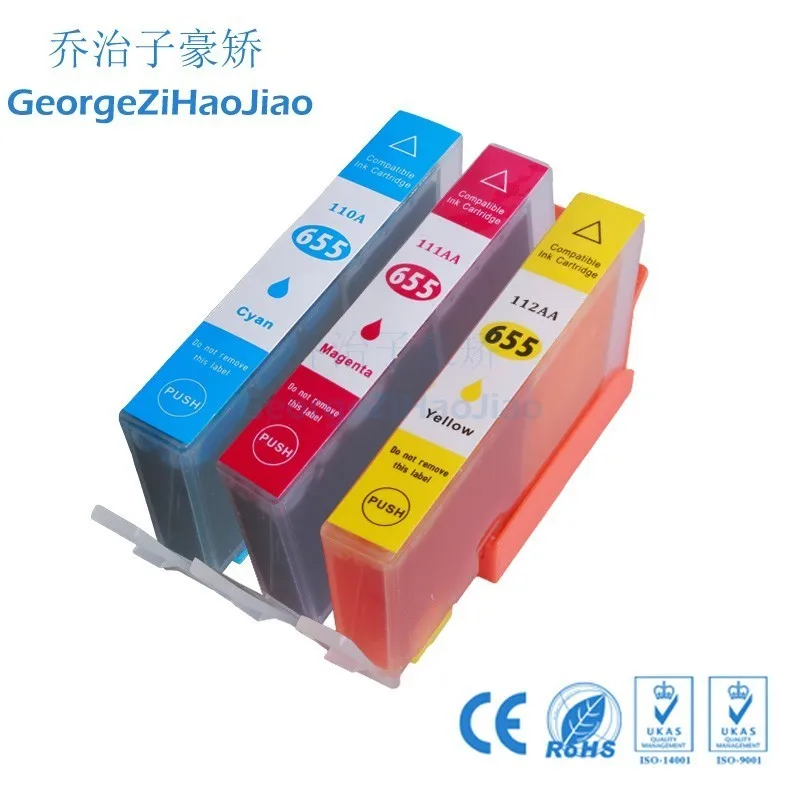 655 655XL картридж совместимый для HP655 с чернилами hp Deskjet 3525 4615 4625 5525 6520 6525 принтер |