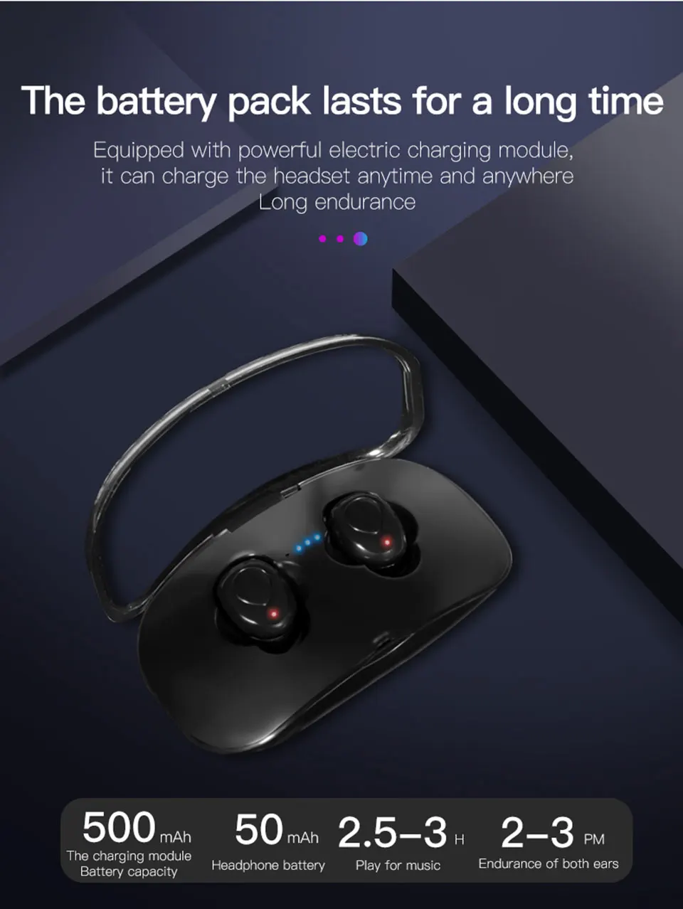 TIANENHUI TWS XI8S Bluetooth наушники 5,0+ EDR Мини наушники Беспроводная гарнитура спортивные наушники 500 мАч чехол с зарядным устройством и микрофоном