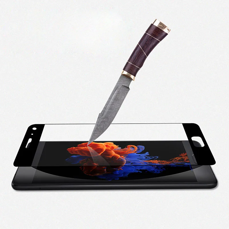 Полное покрытие закаленное стекло для Lenovo Z6 Pro Zuk Z2 защита экрана ультра-тонкая