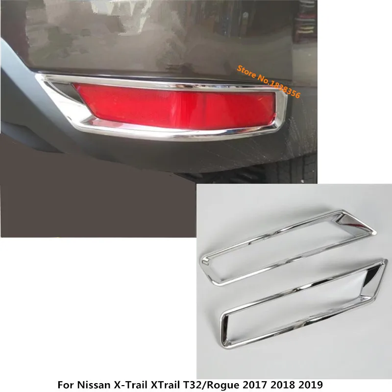 Для Nissan X Trail XTrail T32/Rogue 2017 2018 2019 2020 Автомобильная хромированная крышка из АБС