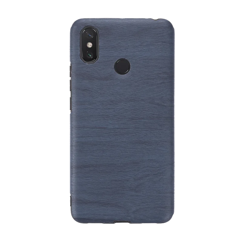 Wood grain PU Leather Phone Case For Xiaomi Mi Max 3 Soft Silicone Gel Back Shell |