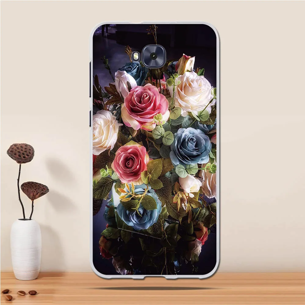 7 Чехол для Asus Zenfone 4 Selfie ZD553KL, чехол 5,", силиконовый мягкий чехол из ТПУ для Asus Zenfone 4 Selfie ZD553KL ZB553KL, чехол - Цвет: 7