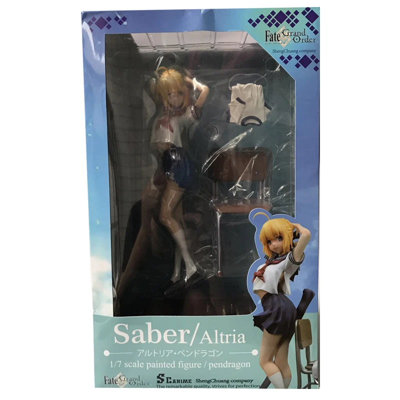 25 см Аниме Судьба Ночь Сабер рисунок матроску Ver. Arturia Пендрагон PVC Фигурки