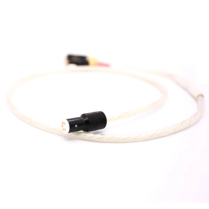 Кабель Tonarm 1 5 м контактный DIN и RCA Phono аналоговый кабель|cable pin|din pindin pin |