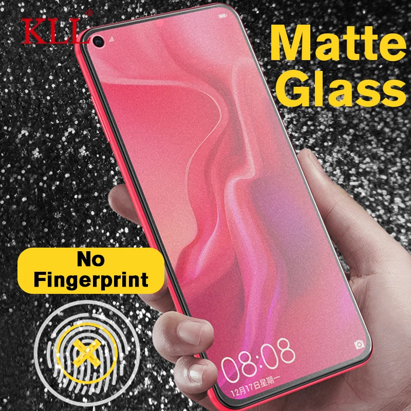Матовое закаленное стекло для huawei Nova 4 3 3i матовое стекло для mate 20 P30 Lite P20 Pro P10 Plus защита экрана без отпечатков пальцев