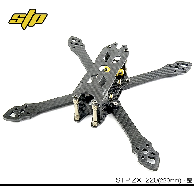 Квадрокоптер Star Power STP ZX220 5 дюймов 220 мм 4 с Карбоновым наконечником для FPV freстайл