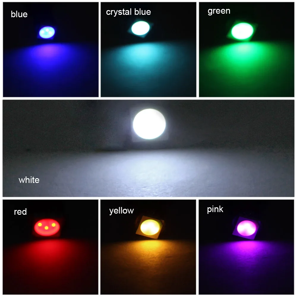KEIN 10PCS T5 w3w LED Car 5050 1SMD Auto Instrument Lights Dashboard Warming Indicator Vehicle Bulb car styling Lamp White Red | Автомобили