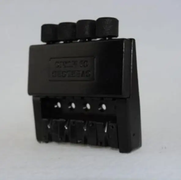 4 струны электрогитары музыкальный бас тромоло система моста для безголовой