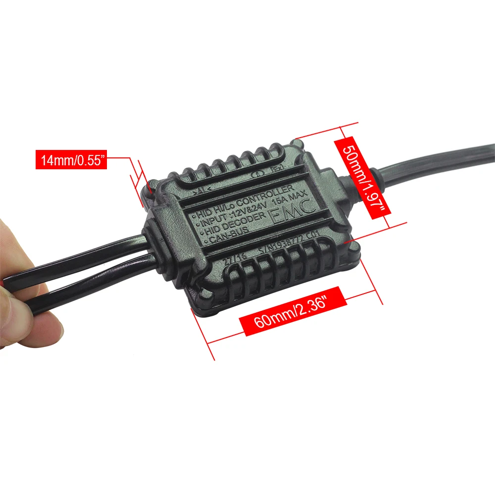 Биксеноновый релейный конденсатор H4 Hi/Lo HID Canbus ксеноновый светильник без ошибок