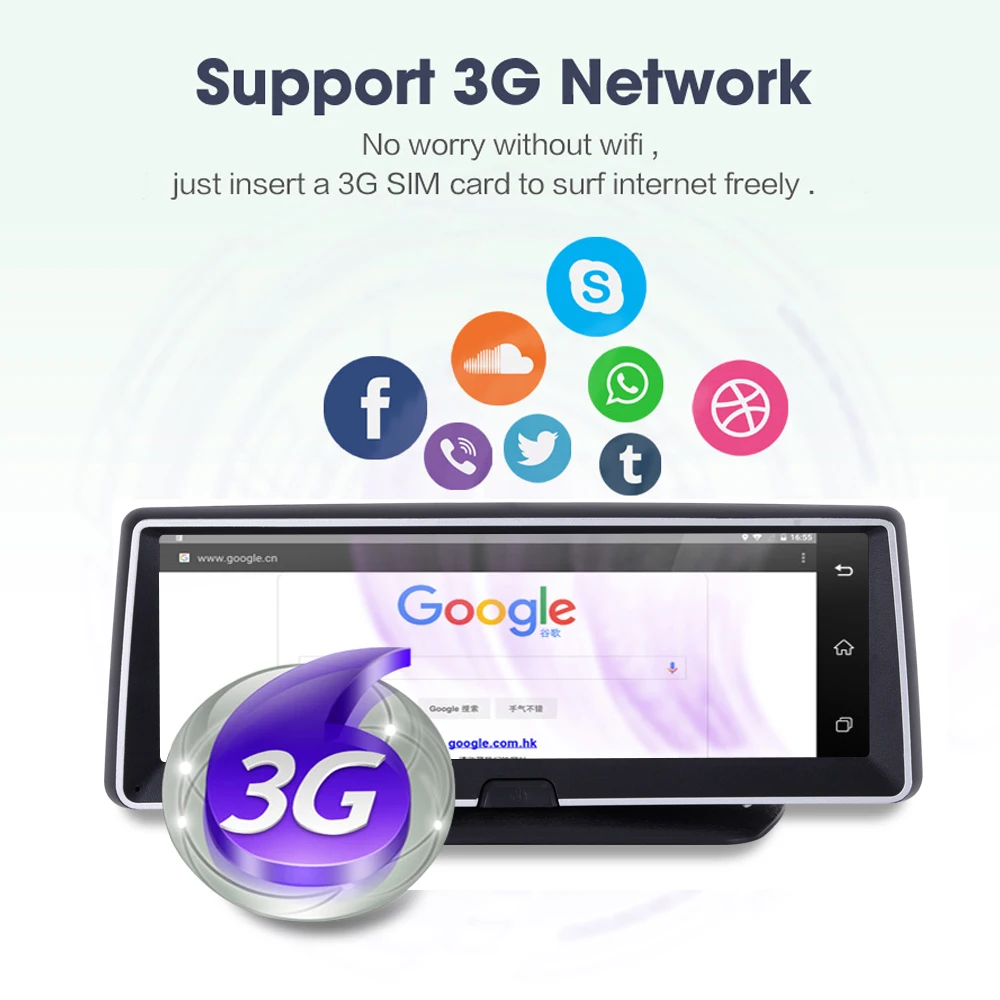 XGODY 3g 8 дюймов Автомобильный видеорегистратор gps навигация Сенсорный экран Android 5,0 навигатор 16 Гб ПЗУ Bluetooth WiFi камера заднего вида HD 1080P