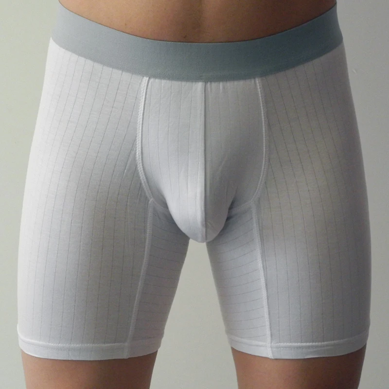 Новый 1 Pack (2 шт./упак.) Для мужчин тонкий Micro Modal Long Leg Boxer ~ S m L XL|boxer collectibles|boxer cottonxl