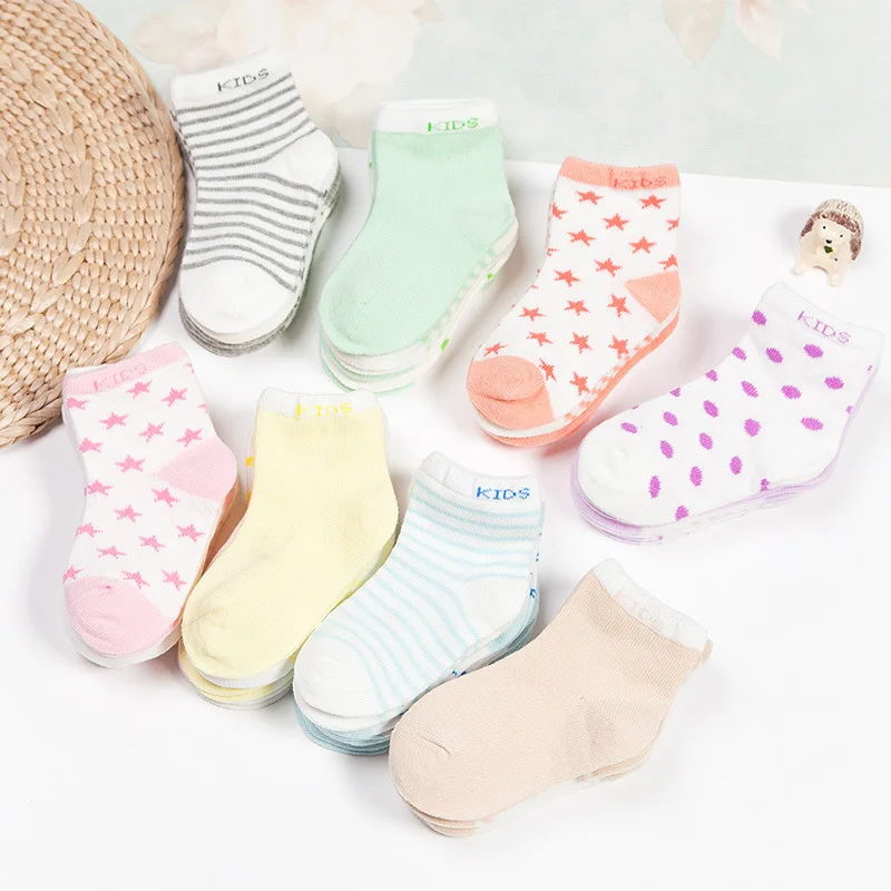2017 NEW10PIECE=5Pairs Socks Baby New Born Boy Girl Casual Winter Infantil Floor Children JQ-6R8E | Детская одежда и обувь