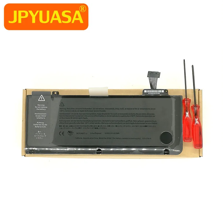 Подлинная A1322 Батарея 10,95 V 63.5Wh для Macbook Pro 13 дюймов A1278 2009 2010 2011 2012