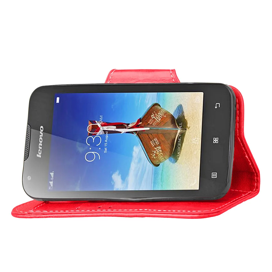 Чехол книжка из искусственной кожи в стиле ретро для lenovo A2016 A1010 A Plus деловой