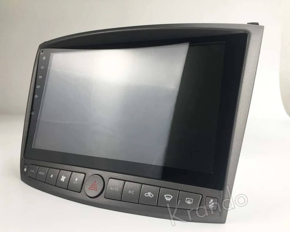 Krando Android 8,1 10," Полный сенсорный автомобильный Радио gps для lexus is250 2006-2011 Навигация wi-fi-мультимедиа playstore 2G ram