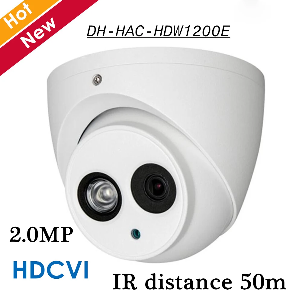 Водостойкая 2.0MP DH HDCVI камера HAC HDW1200E ICR День/Ночь Монитор наружная Камера