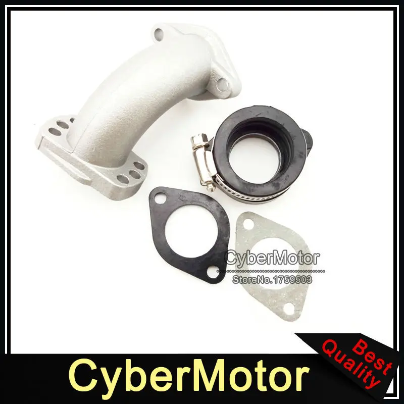 КАРБЮРАТОР впускной Mainfold адаптер загрузки трубы фланец прокладка для 150cc 160cc 200cc