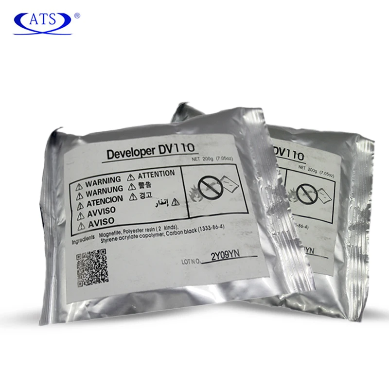 4 шт./компл. 200G порошок разработчика DV110 для Konica Minolta Bizhub 152 183 1611 2011 162 210 163 DI181 EP105A