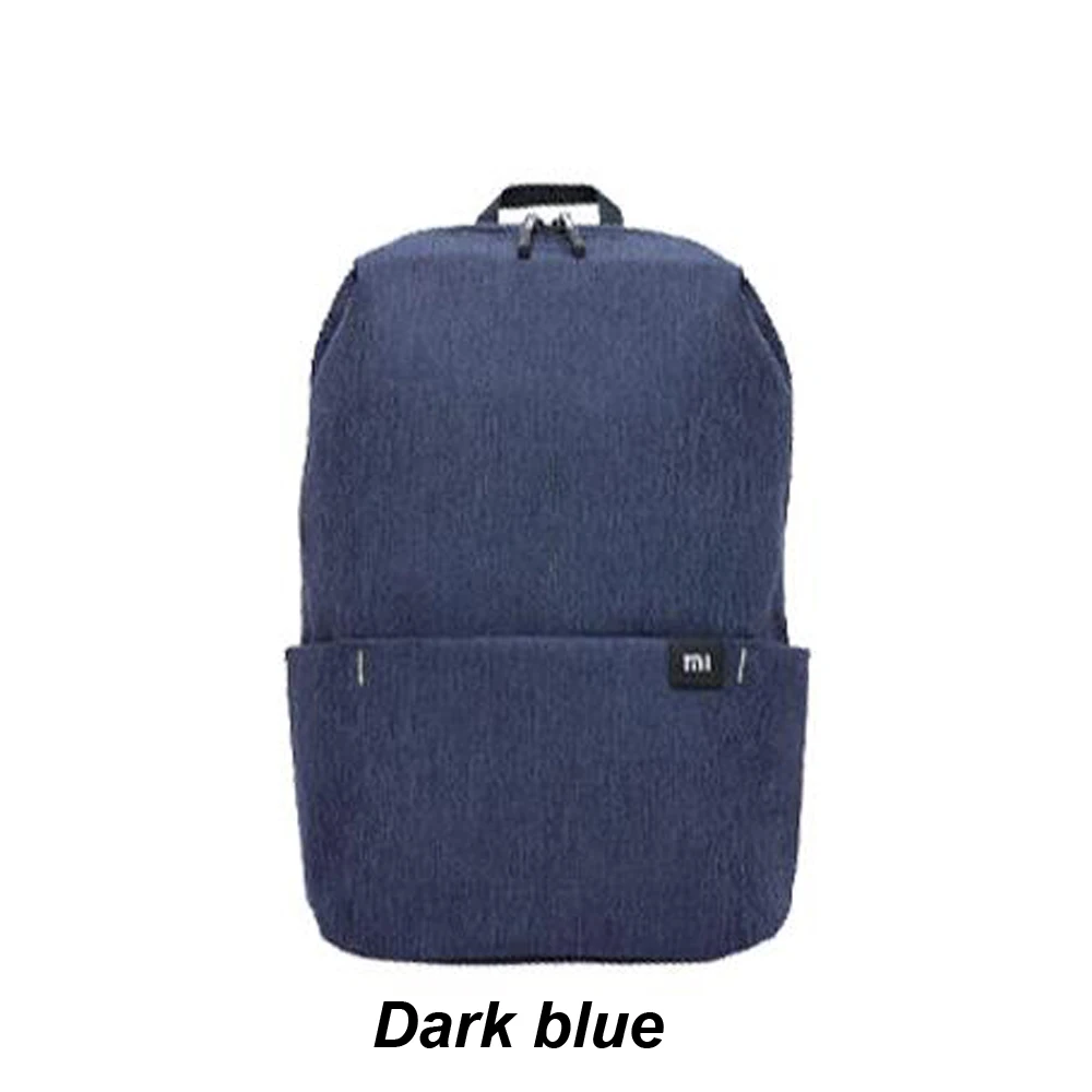Dark Blue Xiaomi Mi рюкзак 10L сумка 10 видов цветов 165 г городской Досуг Спортивный нагрудный пакет сумки для мужчин и женщин маленький размер плеча Unise - Цвет: Dark Blue