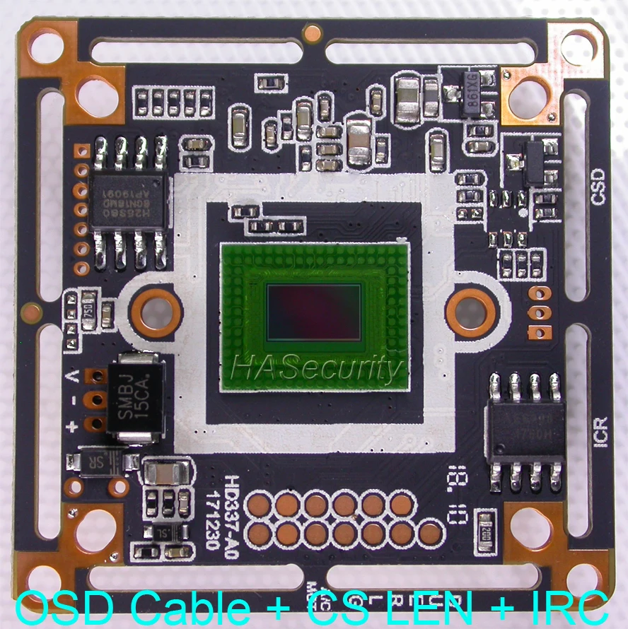 AHD H (1080 P) 1/2. 8 &quotSony STARVIS IMX307 CMOS + NVP2441 CCTV модуль камеры PCB плата OSD кабель CS Объектив IRC
