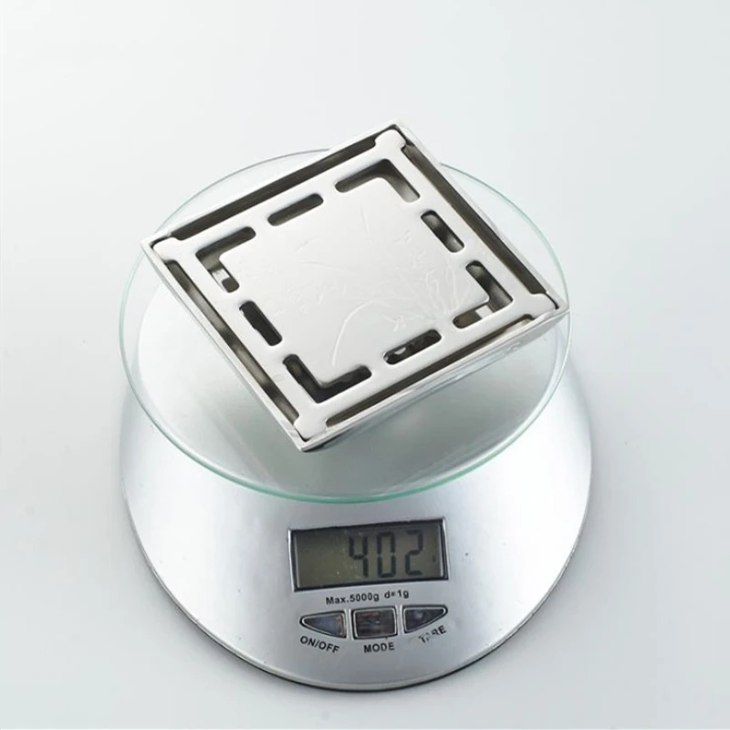 Сток в полу из нержавеющей стали большая сливная решетка для волос|Стоки| |